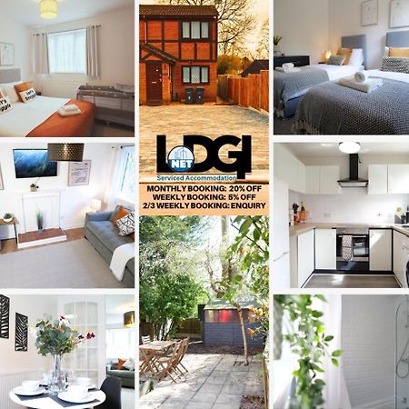 Modern Spark Home With Parking, Garden, Wi-Fi 伯明翰 外观 照片